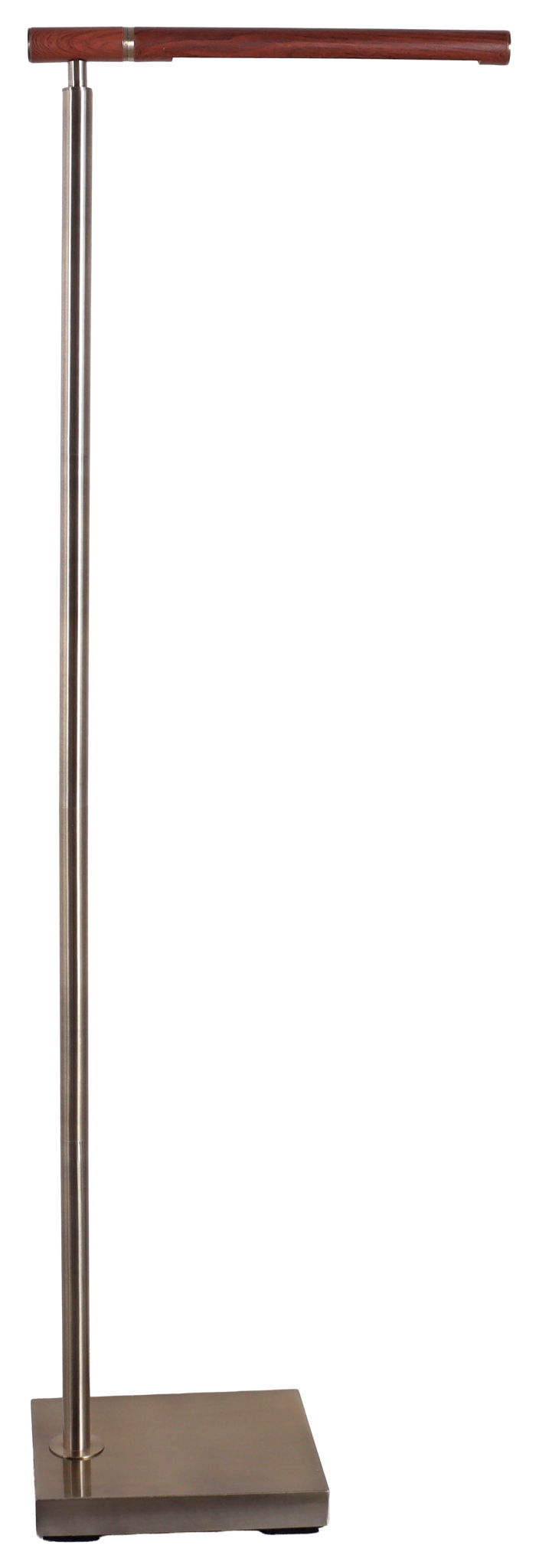 Walnut Skyline - 50 X 15 - Metal Floor Lamp - Antique Brass