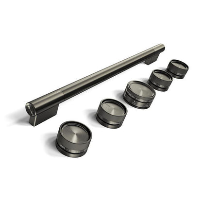 Black Ore Handle And Knob Hardware Accessory Kit For KitchenAid 30" Commercial-Style Gas Range