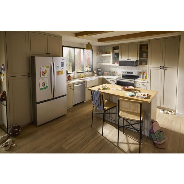 36" French Door Refrigerator With Ice Maker - 31 Cu. Ft. - Fingerprint-Resistant Stainless Finish