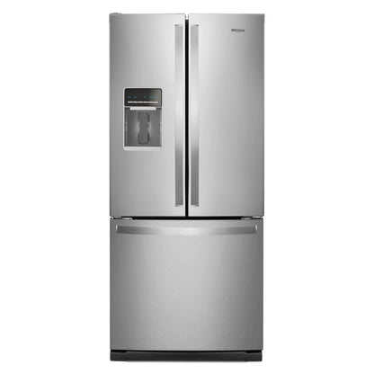 30" Wide French Door Refrigerator, 20 Cubic Feet - Fingerprint Resistant Stainless Steel