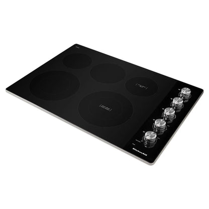 30" Electric Cooktop With 5 Elements And Knob Controls