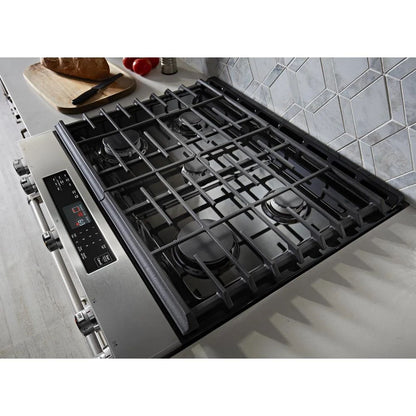 30" 5-Burner Gas Slide-In Convection Range