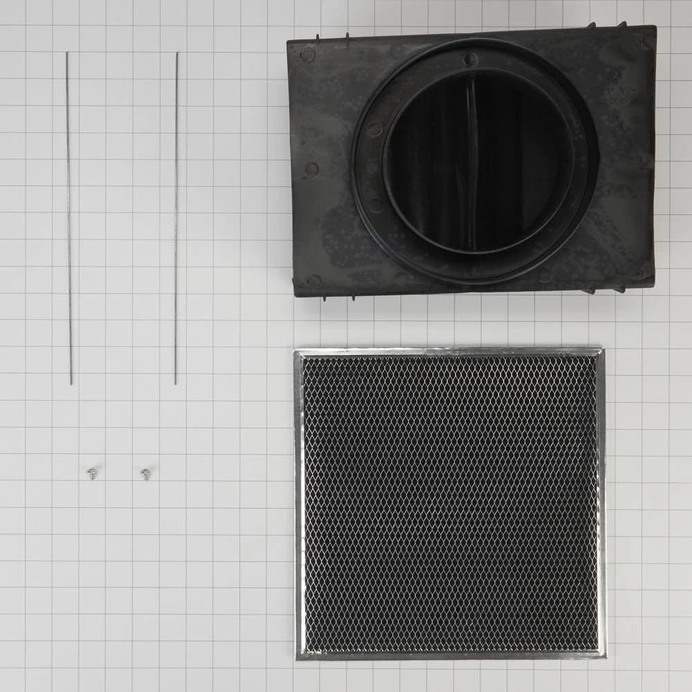Range Hood Recirculation Filter Kit, Converts From Exterior Venting To Recirculating For Models Wvi51Uc0Ls And Wvi51Uc6Ls - Black