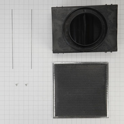 Range Hood Recirculation Filter Kit, Converts From Exterior Venting To Recirculating For Models Wvi51Uc0Ls And Wvi51Uc6Ls - Black