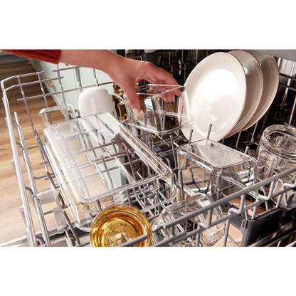 Refrigerator Prep And Store Bins For Storing Leftovers, Prep Foods, And Fresh Ingredients
