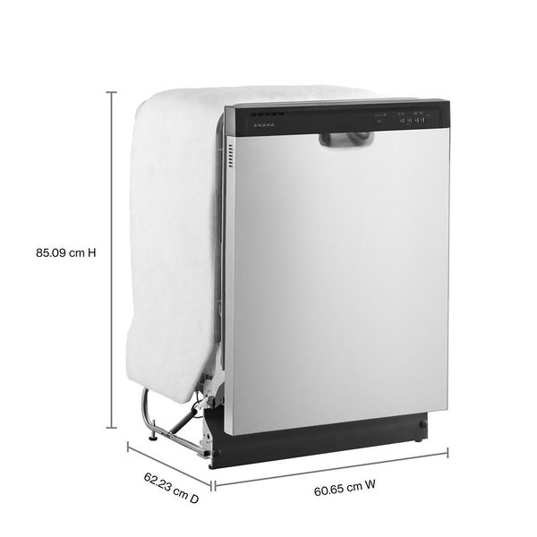 Amana Dishwasher With Midnight Interior - Stainless Steel