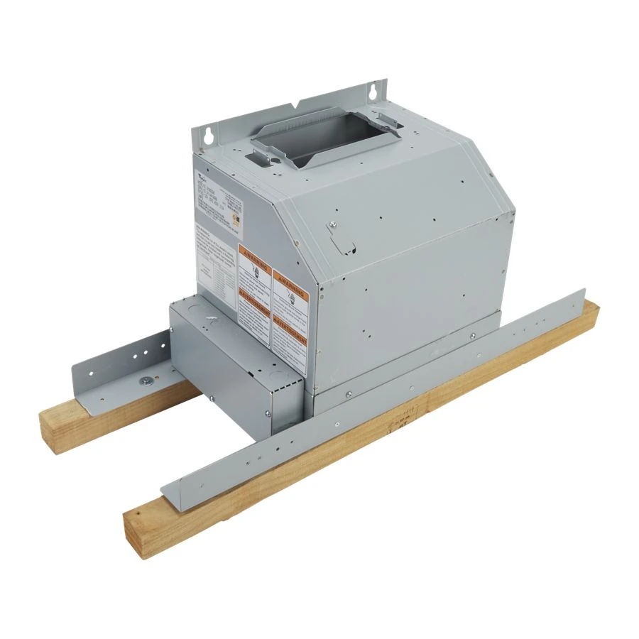 Range Hood Exterior Blower Assembly, Motor Size: 15 1/2" W X 32 1/2" D X 16 1/2" H