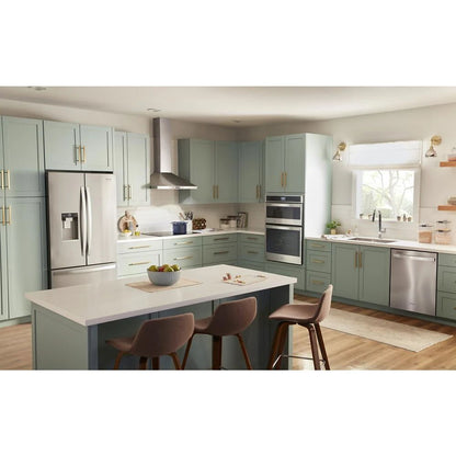 30" Chimney Wall Mount Range Hood With Dishwasher-Safe Grease Filters - Fingerprint-Resistant Stainless Finish