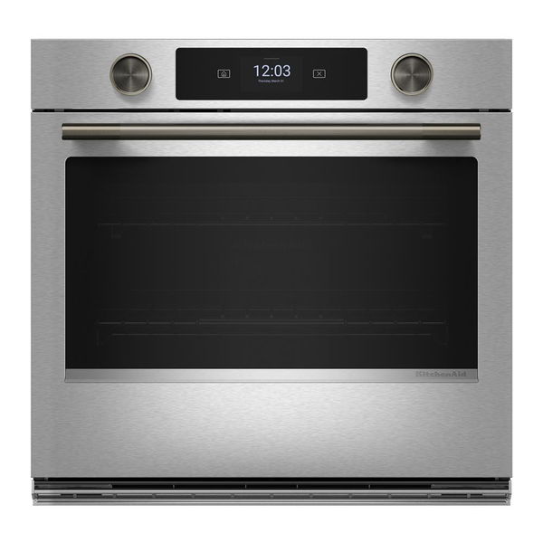 30" Smart Electric Single Wall Oven With Intelligent Cooking Camera - Printshield Finish