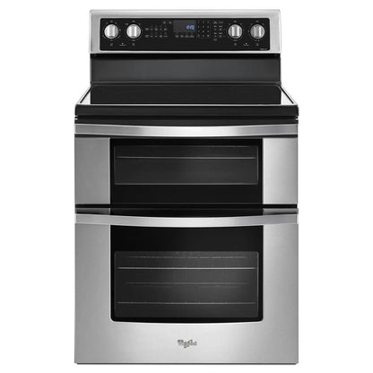 6.7 Cubic Feet Electric Double Oven Range With True Convection