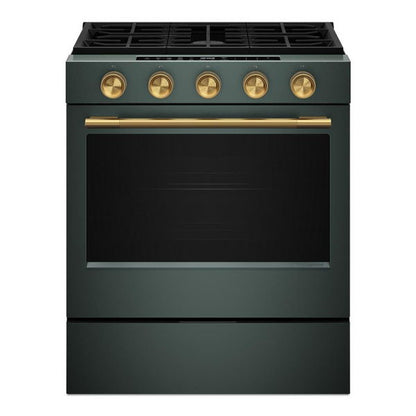 5.0 Cu. Ft. Smart Slide-In Gas Range With Convection Cooking Modes And 2-In-1 Burner - Juniper