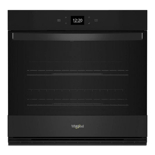 30" Single Wall Oven With Air Fry When Connected, 5.0 Cubic Feet - Black