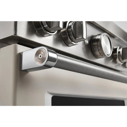 Kitchenaid Commercial-Style Range Handle Medallion Kit (Includes Two Medallions, Screws, And One 1/8" Hex Wrench) - Bronze