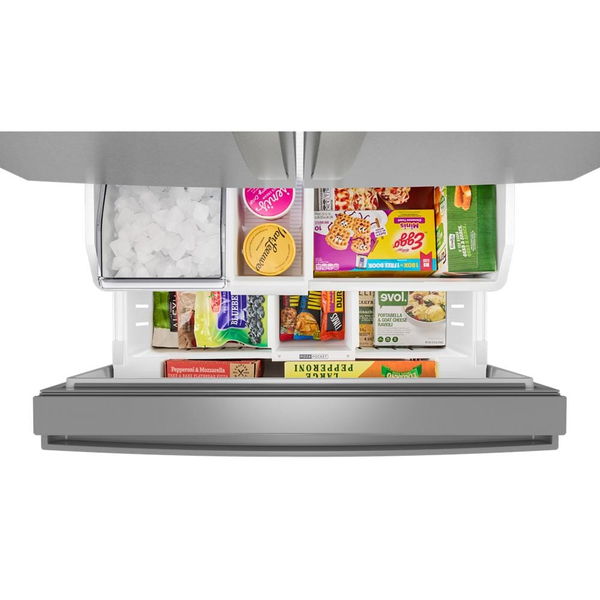 36" French Door Refrigerator With Ice Maker - 31 Cu. Ft. - Fingerprint-Resistant Stainless Finish