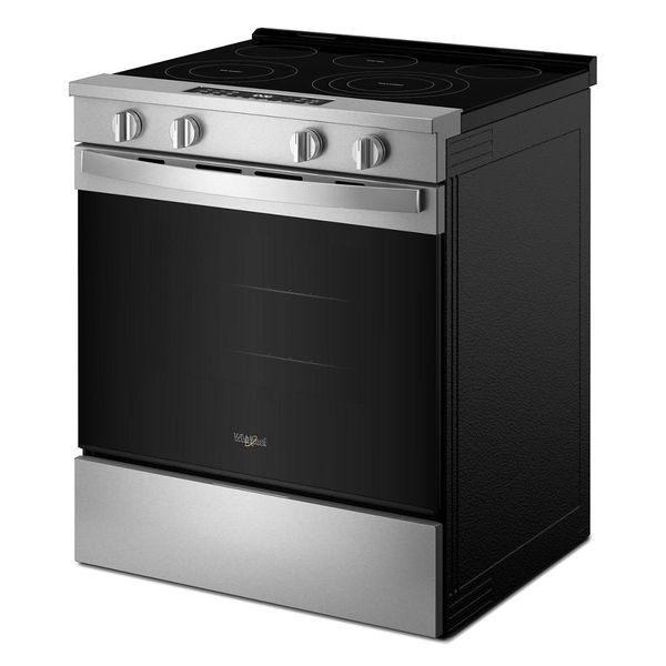 30" Electric Smart Range With Air Cooking Technology - Fingerprint Resistant Stainless Steel