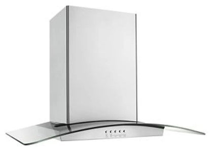 36" Modern Glass Wall Mount Range Hood