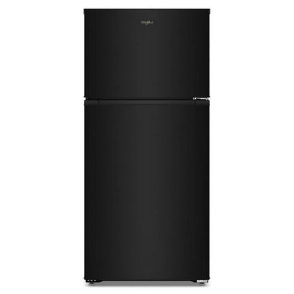 Whirlpool 28" Wide Top Freezer Refrigerator With Total Coverage Cooling, 14.3 Cu. Ft., Electronic Temperature Controls - Black