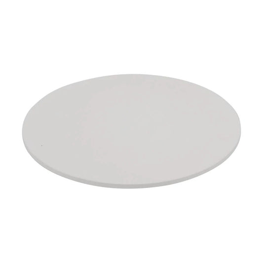 13" Round Range Oven Pizza Baking Stone For Regular And Convection Ovens (Includes Instructions And A Recipe) - Beige