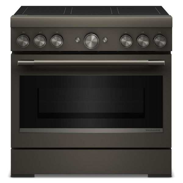 36" 6-Element Induction Freestanding Commercial-Style Range With Air Fry