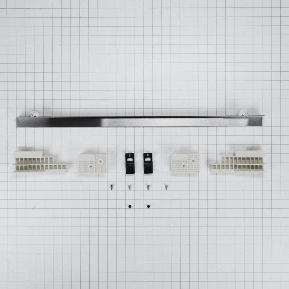 27" Combination Wall Range Flush Installation Trim Kit - Stainless Steel