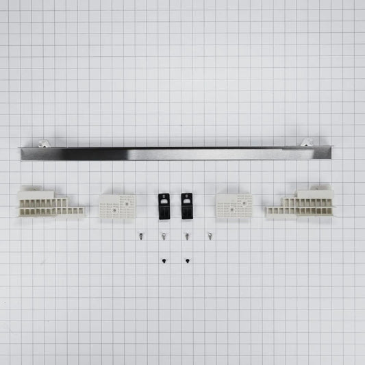 27" Combination Wall Range Flush Installation Trim Kit - Stainless Steel
