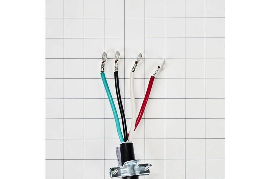 6' Length Electric Range Power Cord - Black