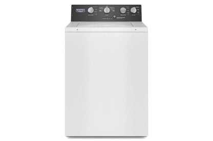 Commercial-Grade Residential Agitator Washer, 3.5 Cubic Feet - White
