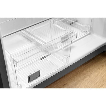 Whirlpool 30" Wide Top Freezer Refrigerator With Total Coverage Cooling - 19.3 Cu. Ft. - Black