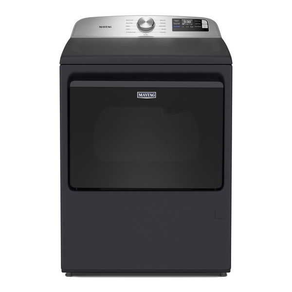 7.4 Cu. Ft. Top Load Electric Dryer With Extra Power And Advanced Moisture Sensing - Midnight Steel