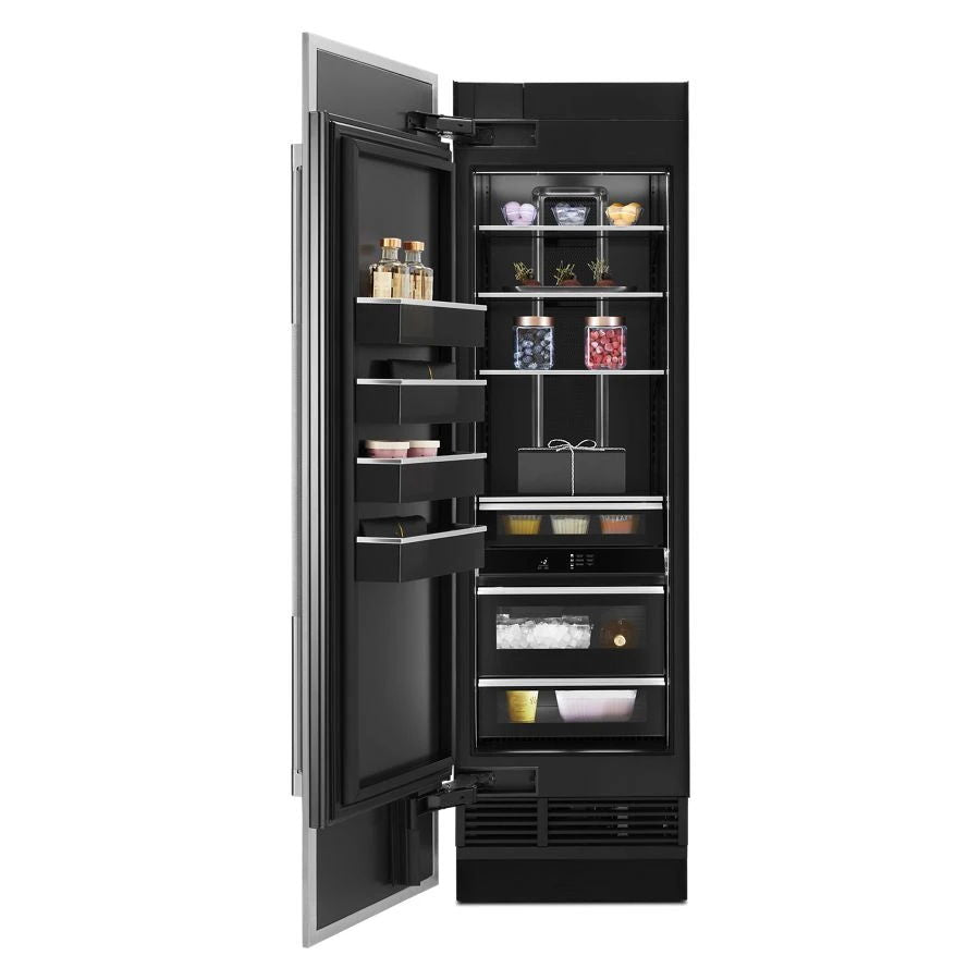 24" Panel-Ready Built-In Column Freezer, Left Swing