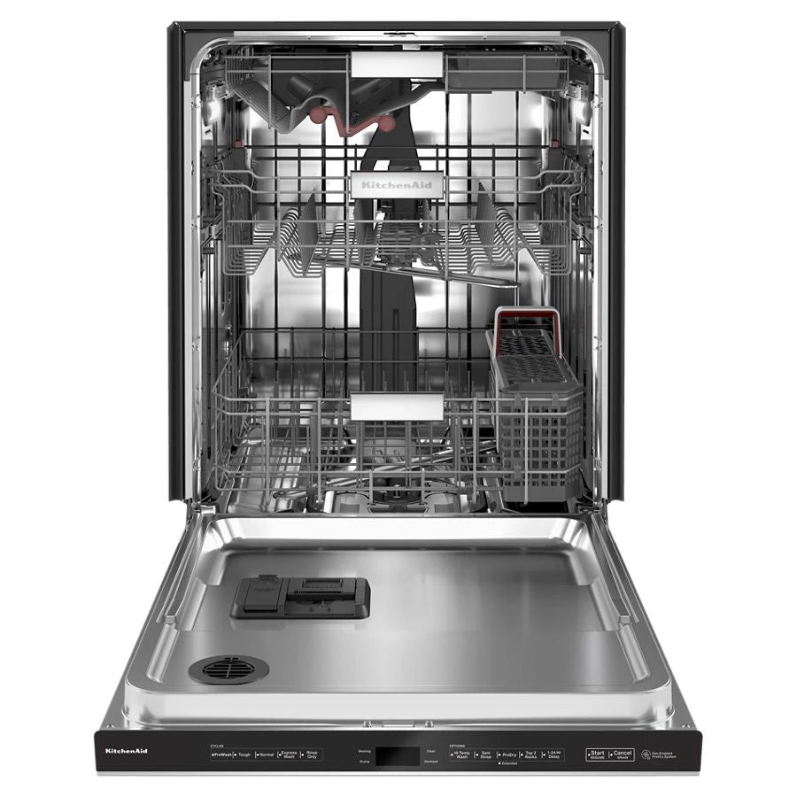 360° Max Jets Third Rack Dishwasher With Ultra-Bright Led Lighting, 44 dBA - Stainless Steel With PrintShield Finish