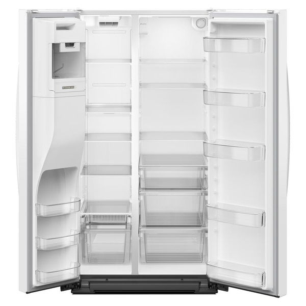 36" Standard Depth Side-By-Side Refrigerator With Trucool System - White