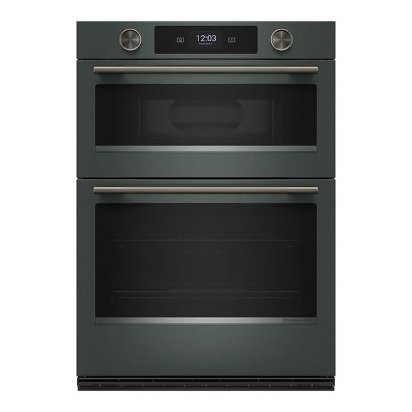 Black Ore Handle And Knob Hardware Accessory Kit For KitchenAid 30" Double Wall Oven & Microwave Combo