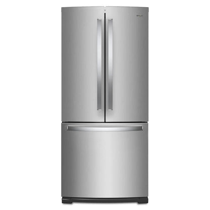 30" Wide French Door Refrigerator, 20 Cubic Feet, With FreshFlow Produce Preserver - Fingerprint Resistant Stainless Steel