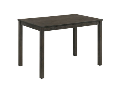Melshire - 5 Piece Dining Room Set - Dark Brown