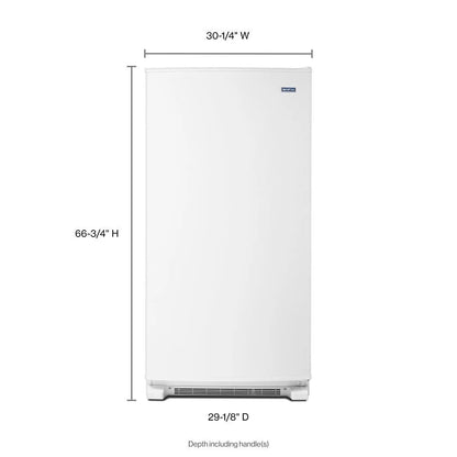 18 Cubic Feet Frost Free Upright Freezer With LED Lighting