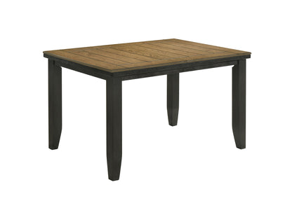 Bardstown - 5 Piece Counter Dining Room Set - Wheat / Charcoal