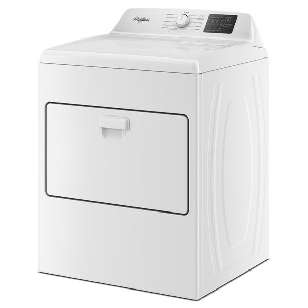 7.0 Cu. Ft. Electric Dryer With Adaptive Dry - Vented Top Load Matching - White