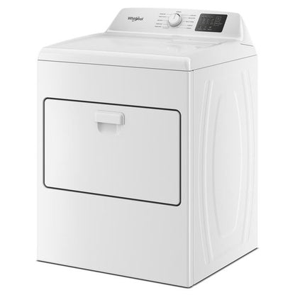 7.0 Cu. Ft. Electric Dryer With Adaptive Dry - Vented Top Load Matching - White