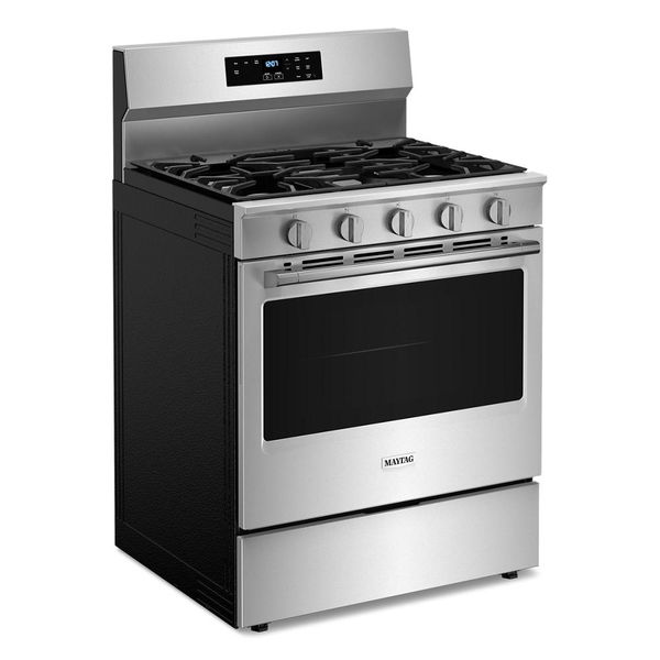 30" Wide Gas Range With Steam Clean - 5.0 Cu. Ft. - Stainless Steel