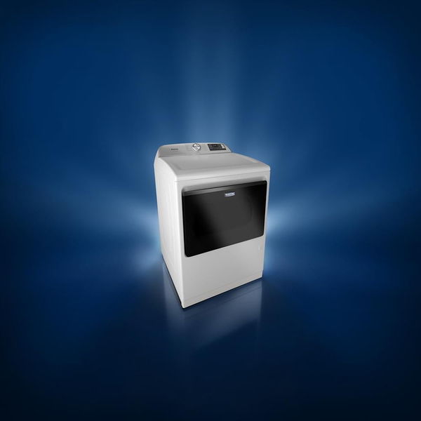 7.4 Cu. Ft. Pet Pro Top Load Gas Dryer With Extra Power And Sanitize Cycle - White