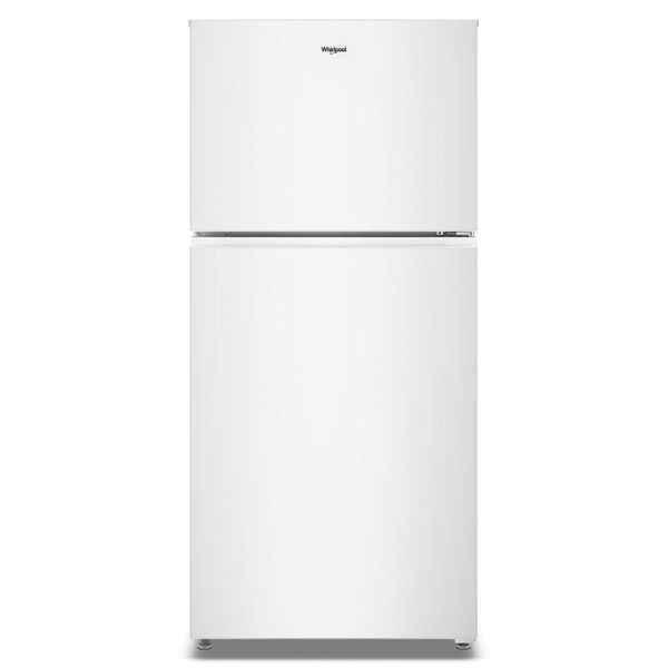 Whirlpool 30" Wide Top Freezer Refrigerator With Total Coverage Cooling, 19 Cu. Ft. - White