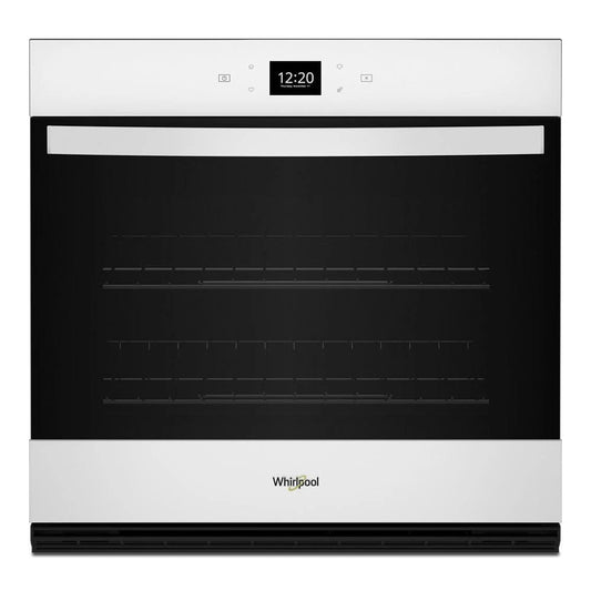 30" Single Wall Oven With Air Fry When Connected, 5.0 Cubic Feet - White
