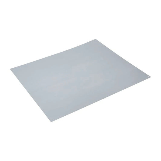 30" X 24" Stainless Steel Backsplash - Pearl Silver