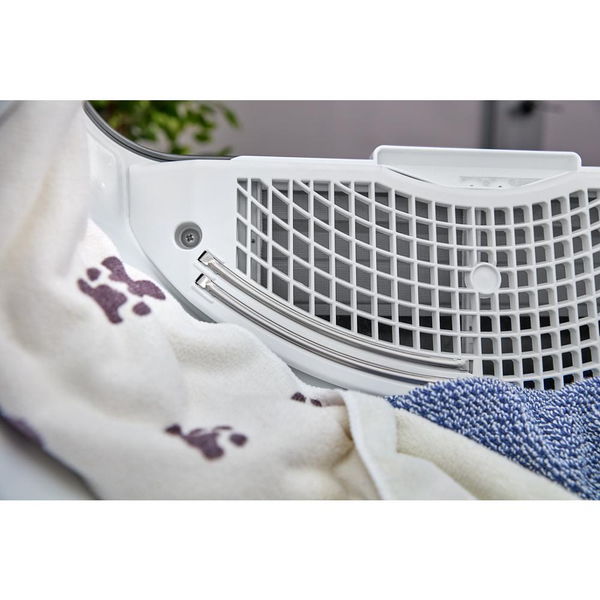7.4 Cu. Ft. Smart Top Load Dryer With Pet Pro Option - Classic SIlver