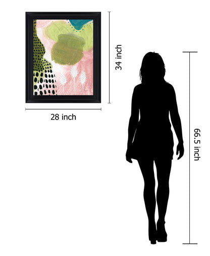 Garden Whimsy - 28" x 34" Framed Wall Art