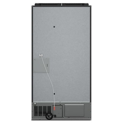36" Wide French Door Bottom Mount Refrigerator, 25 Cu. Ft. - Black