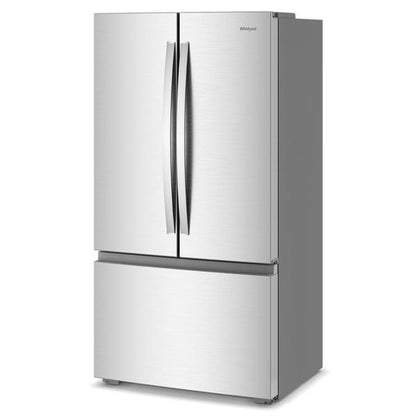 36" Wide True Counter Depth 3-Door French Door Refrigerator - 24 Cu. Ft. - Fingerprint-Resistant Stainless Finish