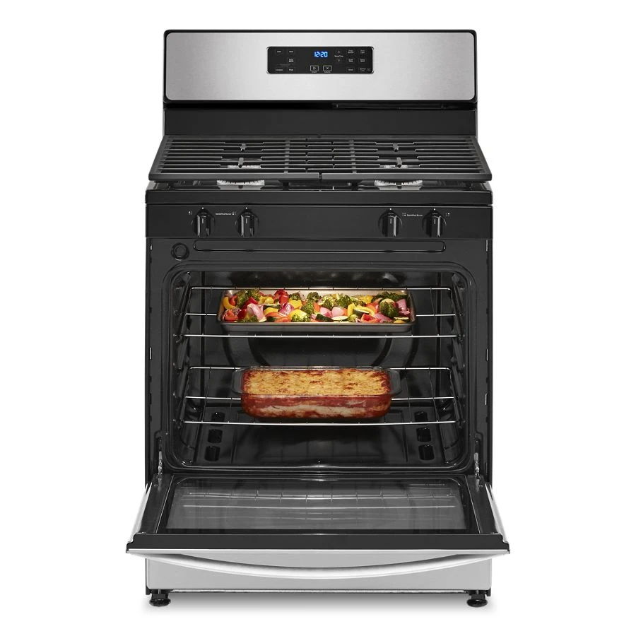 5.1 Cubic Feet Freestanding Gas Range With Broiler Drawer