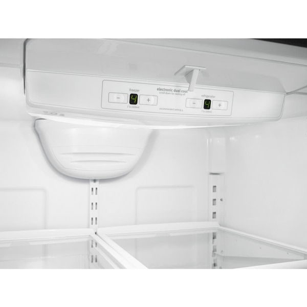 30" Wide Bottom-Freezer Refrigerator With Spillguard Glass Shelves - 18.7 Cu. Ft. - Monochromatic Stainless Steel